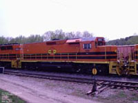 SLR 806 - RM-1 slug (ex-CSX GP-40 6594, exx-CS 6594, nee C&O 4019:2)
